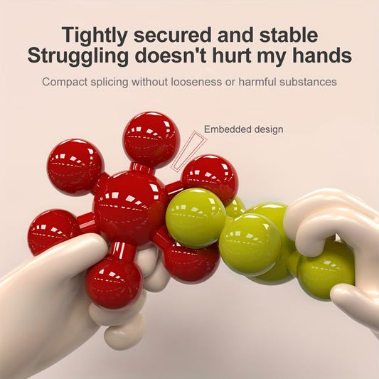 Colorful Interlocking Building Blocks Set