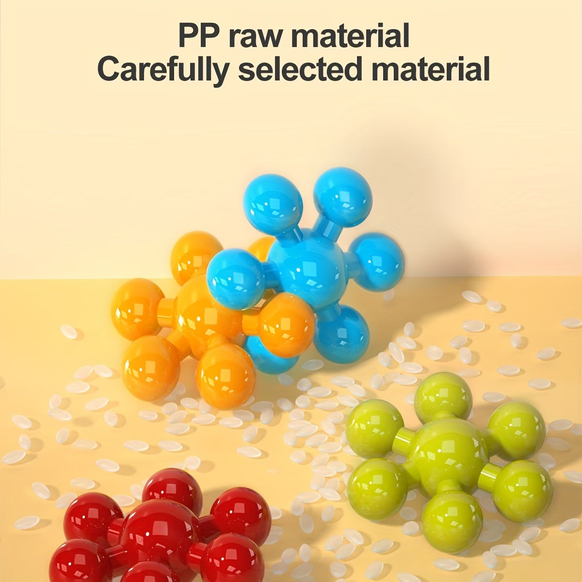 Colorful Interlocking Building Blocks Set