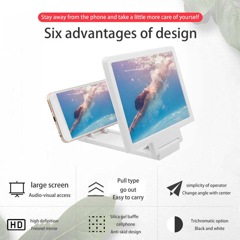 Mobile Phone Screen Magnifier-3D Magnifier Tablet