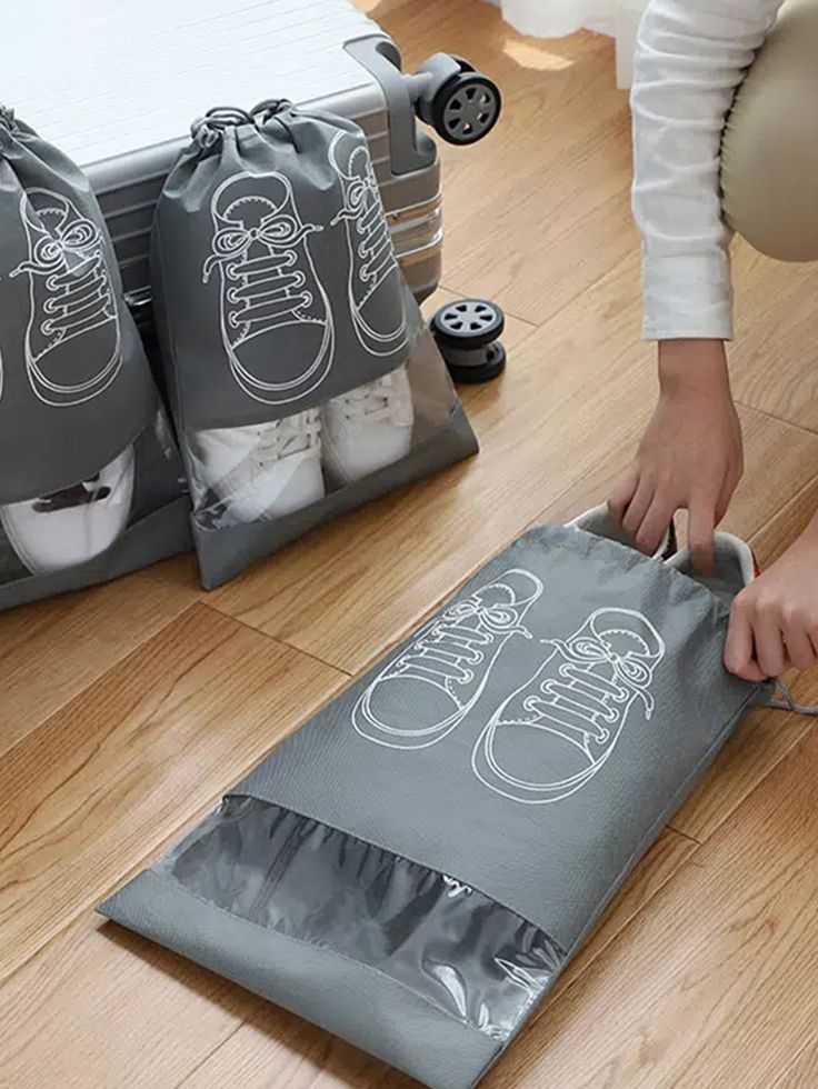Travel Shoe Storage Bags (Pack of 5)