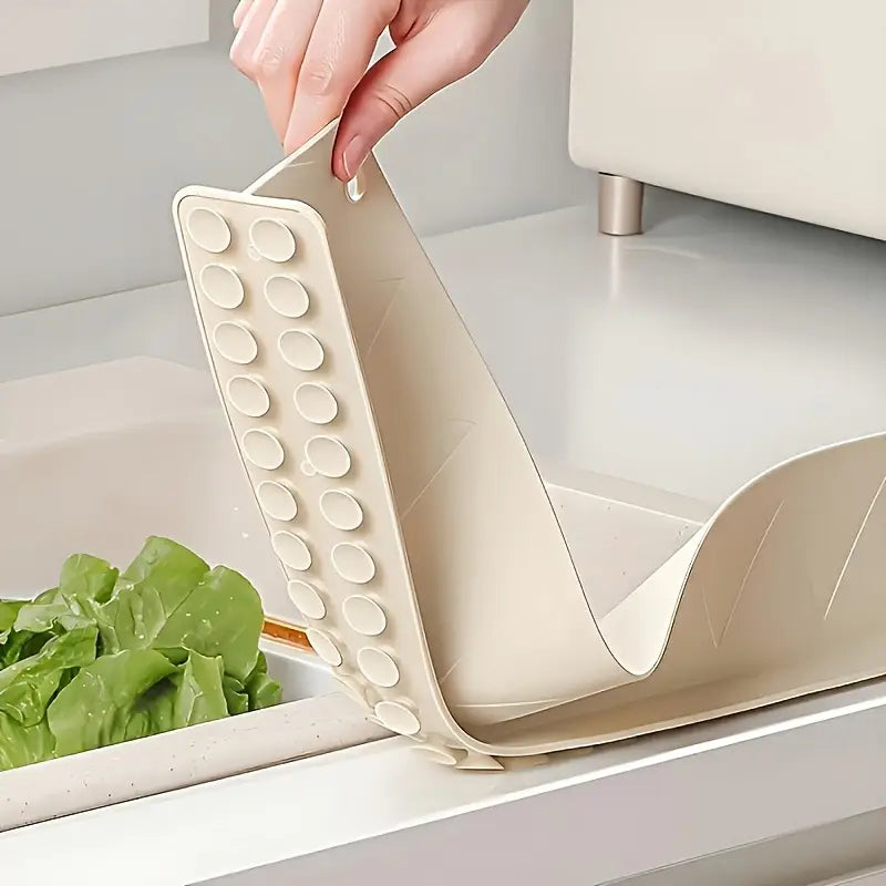 Silicone Sink Splash Guard – Big Size with Suction Grip