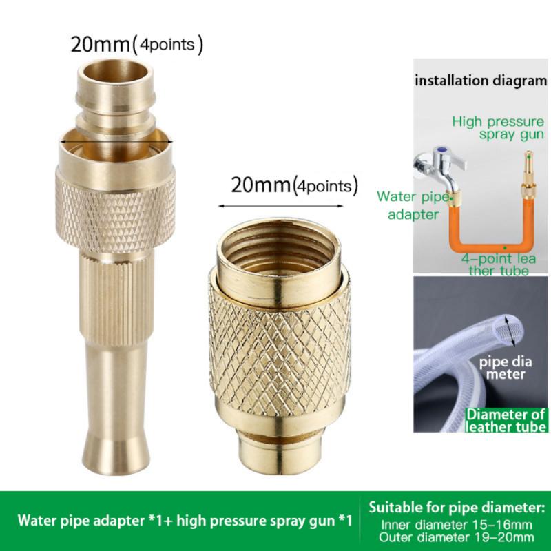 High Pressure Water Water Nozzle 2 in 1