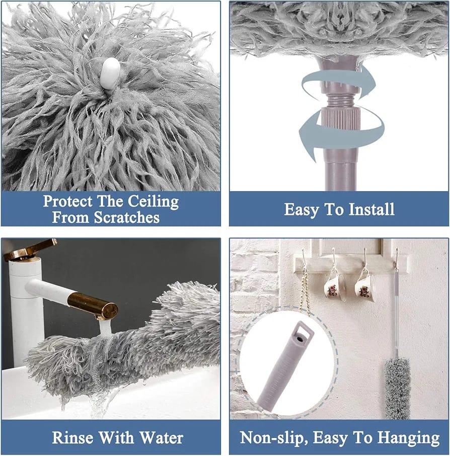 Foldable Cleaning Duster (Premium Quality) (Big Size)