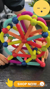 Educational Magnetic Building Blocks for Kids Mental Activity