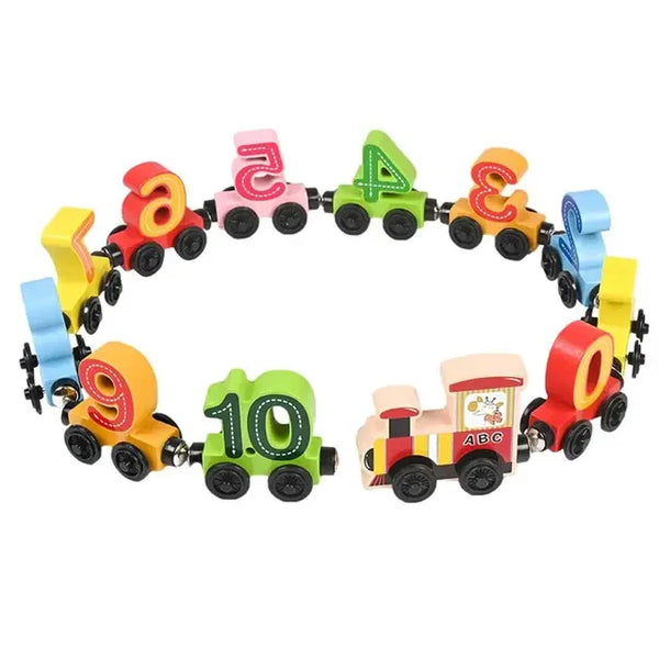 Magnetic Digital Number Train Toy For Kids