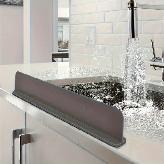 Silicone Sink Splash Guard – Big Size with Suction Grip