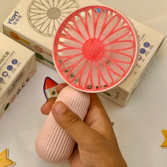 Cute Rechargeable Mini Fan