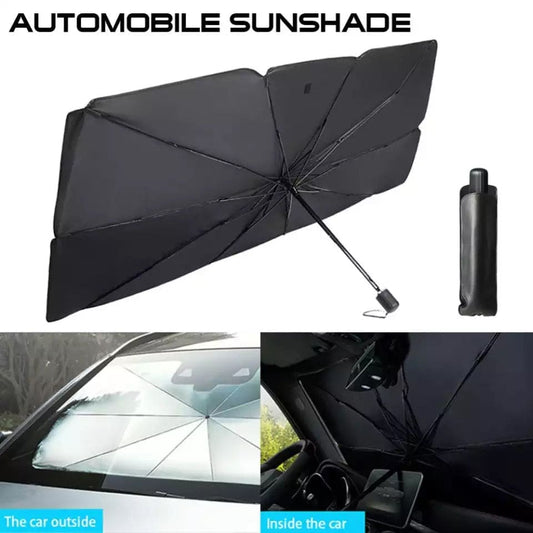Umbrella Car Windshield, Sun Shade Protecto, Sunscreen Heat Insulation Cloth